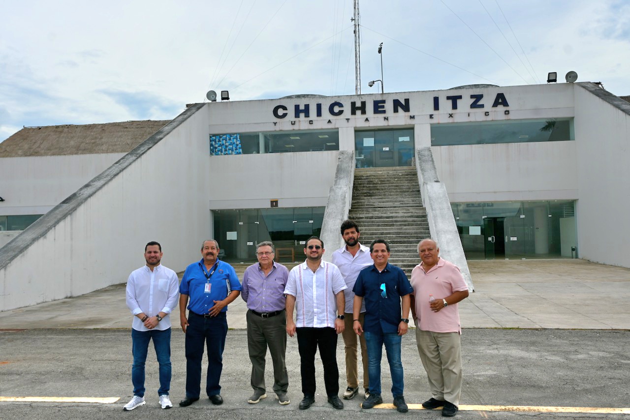 CETUR reconoce el potencial del aeropuerto de Chichén Itzá para impulsar turísticamente el Oriente del Estado