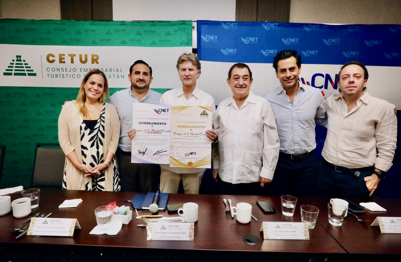 CETUR y CNET se unen en favor del turismo de Yucatán